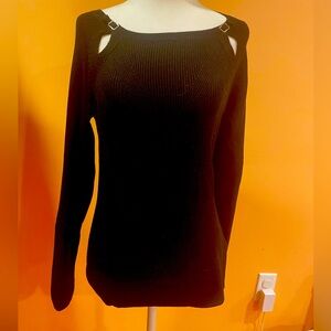 Calvin Klein Sweater, Color Black, Size-Medium